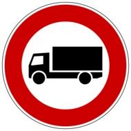 sign ban for trucks