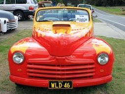 restored oldtimer ford
