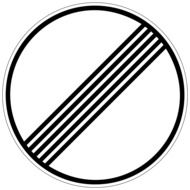 clipart of sign end of the way all bans