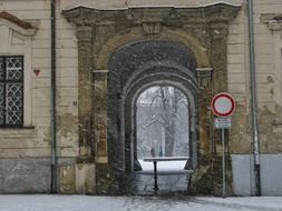 snowy streets