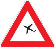 oad sign airport