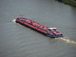 ship on the water in germany