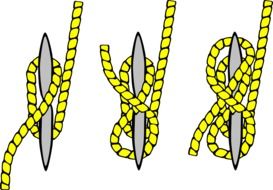sail knot drawing