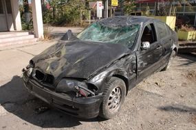car after crash