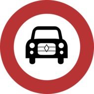 bounding traffic sign in germany