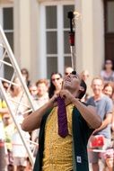 Street artists in Luxembourg