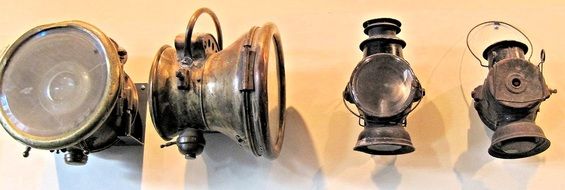 headlights from antique cars