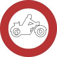 motorcycle sign drawing