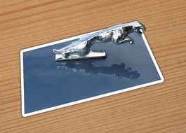 Jaguar chrome figure