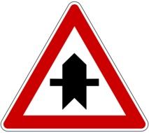 lane traffic sign