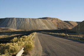 Nevada mine dumps