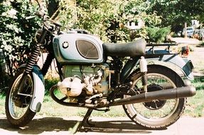 old bmw motorcycle
