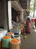 street market, colombo