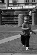 child on the street