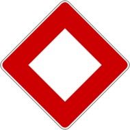 traffic authorization sign