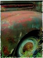 rusty old truck