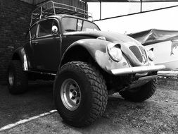 converted powerful car
