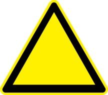 yellow triangle