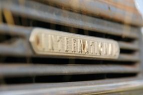 Front grille