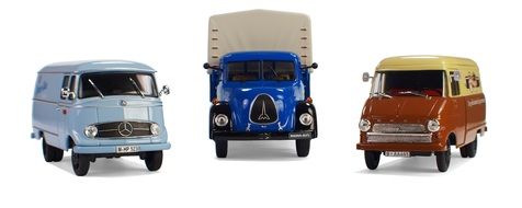 Oldtimer small truck models