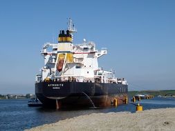 cargo ship Aphrodite in port
