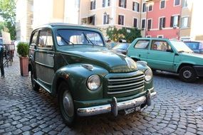 car green retro