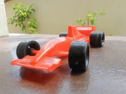 racing car as a children's toy