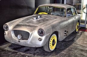 classic car in the museum of london