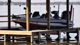 boats on the sea quay