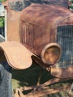 rusty vintage truck