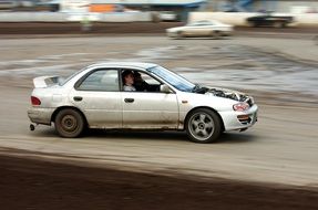 subaru impreza drift car