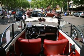 classic car without top