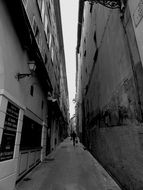 old narrow street