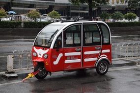 unusual transport on the streets of beijing