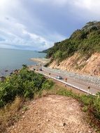 mountain road in Thailand