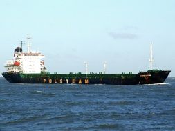 armia ludowa cargo ship on sea