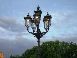 included street light