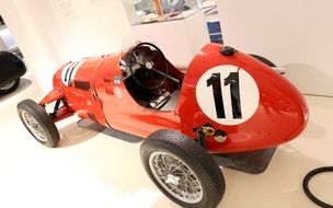 race car at number 11