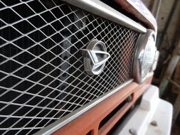 car front with grille
