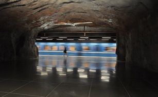 subway station view