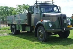 old Scania truck