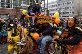 Artists at a street festival