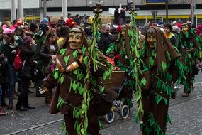 costumed street carnival
