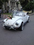 wedding vw car