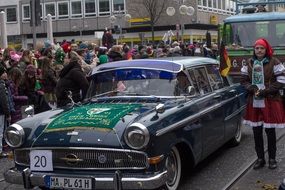 street carnival move cars
