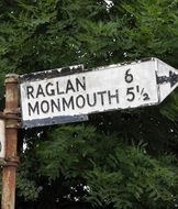 road sign with directions
