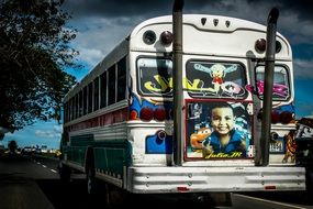 colorful bus