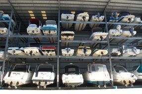 picture of the boat parking in marinas