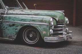 retro vintage car