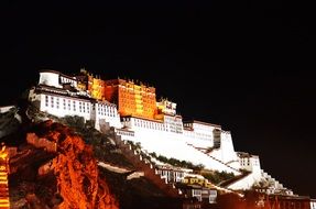 The Potala Palace in Lhasa